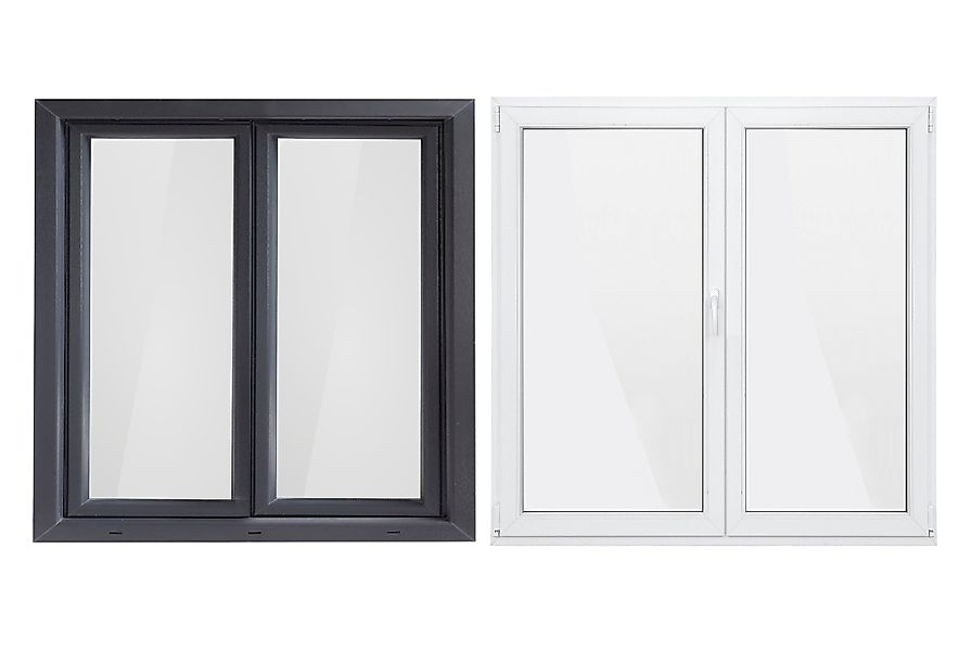 SN DECO GROUP Kunststofffenster Fenster, 2 günstig online kaufen