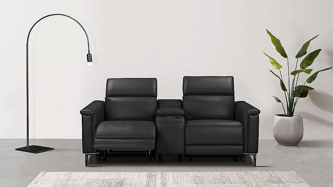 Home affaire 2-Sitzer Lund, 2er-Kinosofa, TV-Sessel, Multimedia-Sofa, USB-A günstig online kaufen
