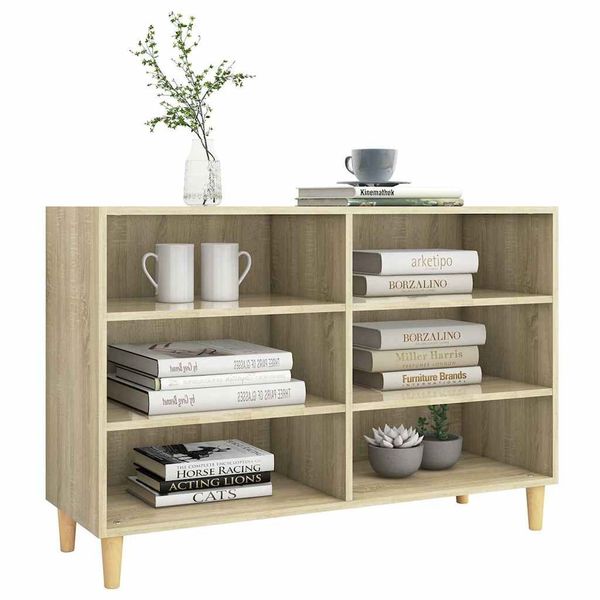 Sideboard Sonoma-eiche 103,5x35x70 Cm Spanplatte günstig online kaufen