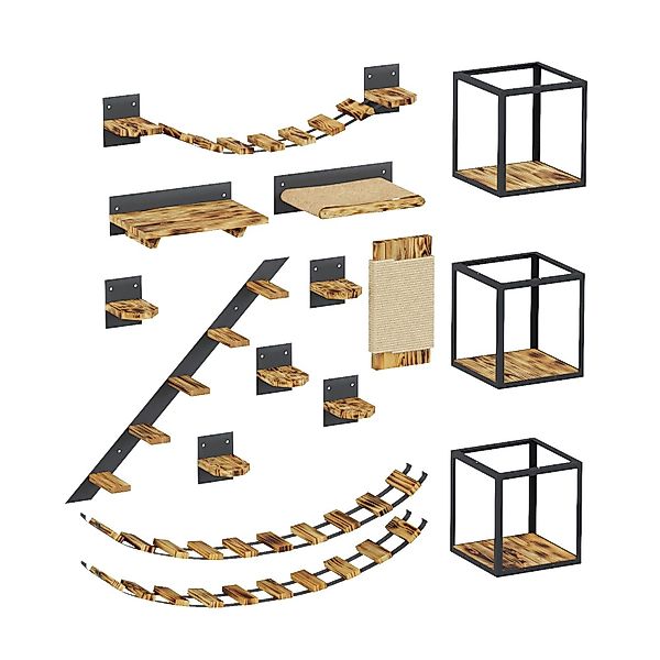 QLS Katzen-Kletterwand LOFT Wand- & Deckenmontage, günstig online kaufen