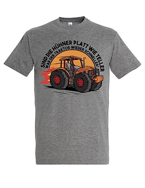 Youth Designz T-Shirt Traktor Farmer Herren Shirt mit trendigem Frontprint günstig online kaufen
