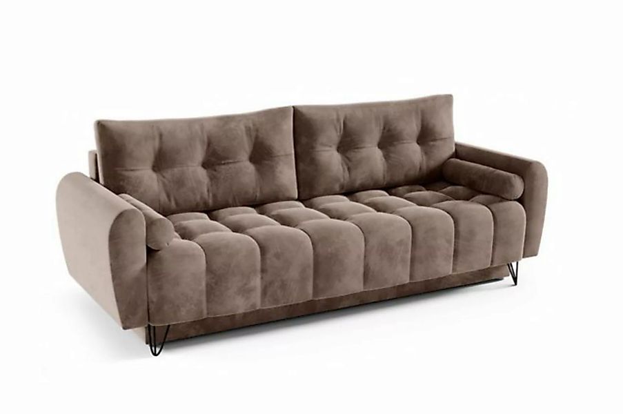 MOEBLO Schlafsofa OHIO, Sofa Couch für Wohnzimmer Polstersofa Sofagarnitur günstig online kaufen