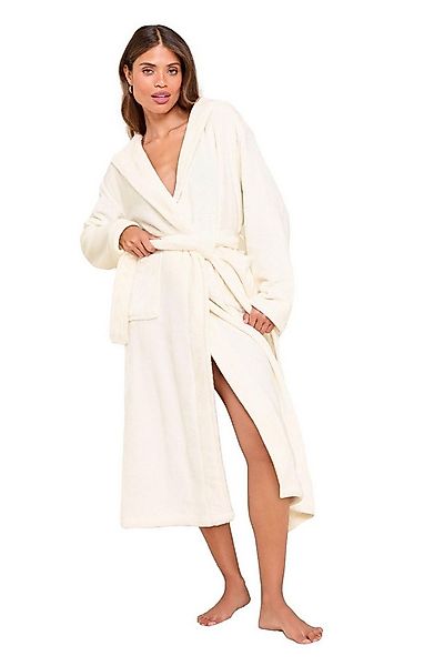 LIPSY Damenbademantel Lipsy Kuschliger Midi-Morgenmantel, Polyester günstig online kaufen
