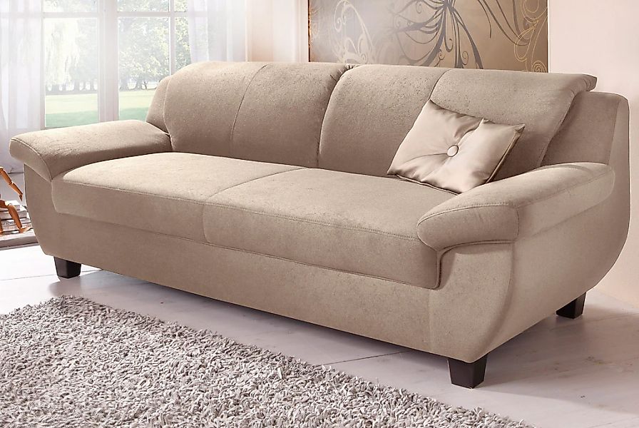 Home affaire 3-Sitzer "Yesterday", Belastbarkeit bis 140 kg pro Sitzfläche günstig online kaufen