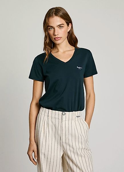 Pepe Jeans V-Shirt MACY V-NECK mit günstig online kaufen