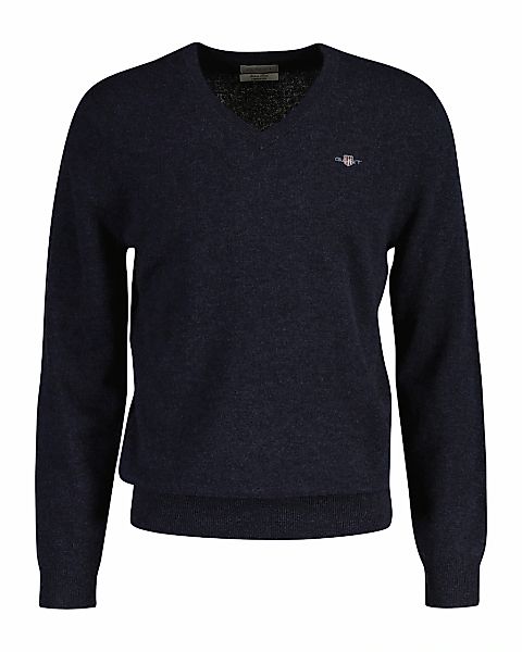 Gant V-Ausschnitt-Pullover EXTRAFINE LAMBSWOOL V-NECK mit günstig online kaufen