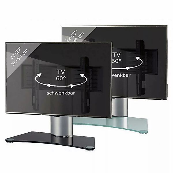 VCM TV-Rack "TV Standfuß Aufsatz Erhöhung Alu Glas Windoxa Mini", (VCM Wind günstig online kaufen