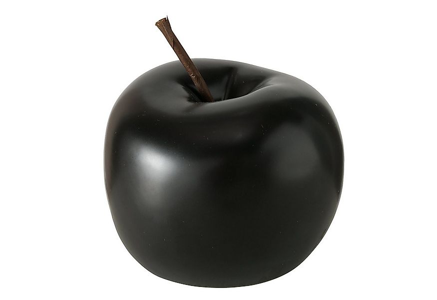 BOLTZE Dekofigur Dekoaufsteller Milani, Apfel, 13 cm hoch, Schwarz günstig online kaufen