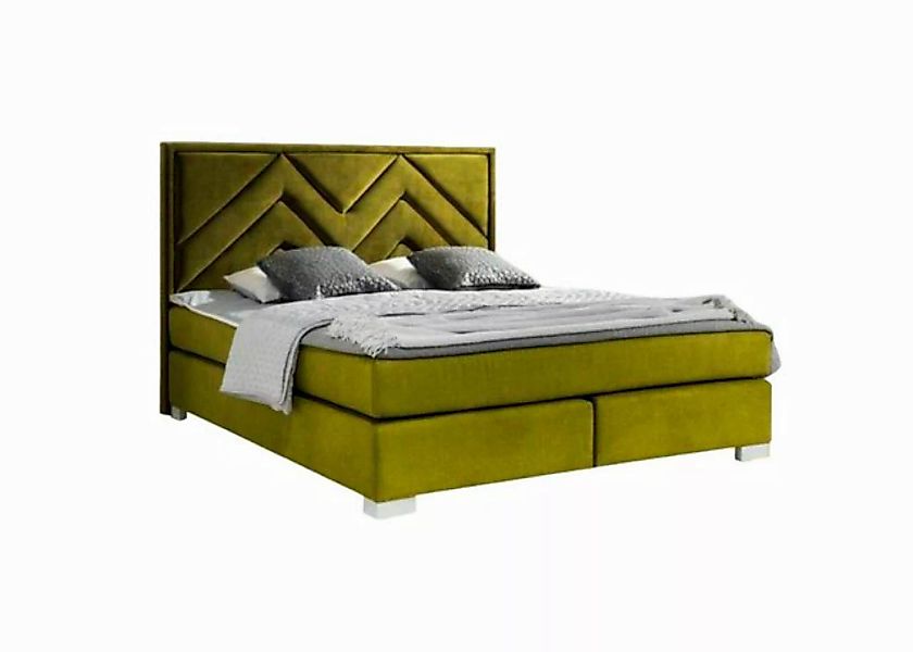 Xlmoebel Bett Modernes Bettgestell 160x200 cm, Textil Schlafzimmer Möbel (B günstig online kaufen