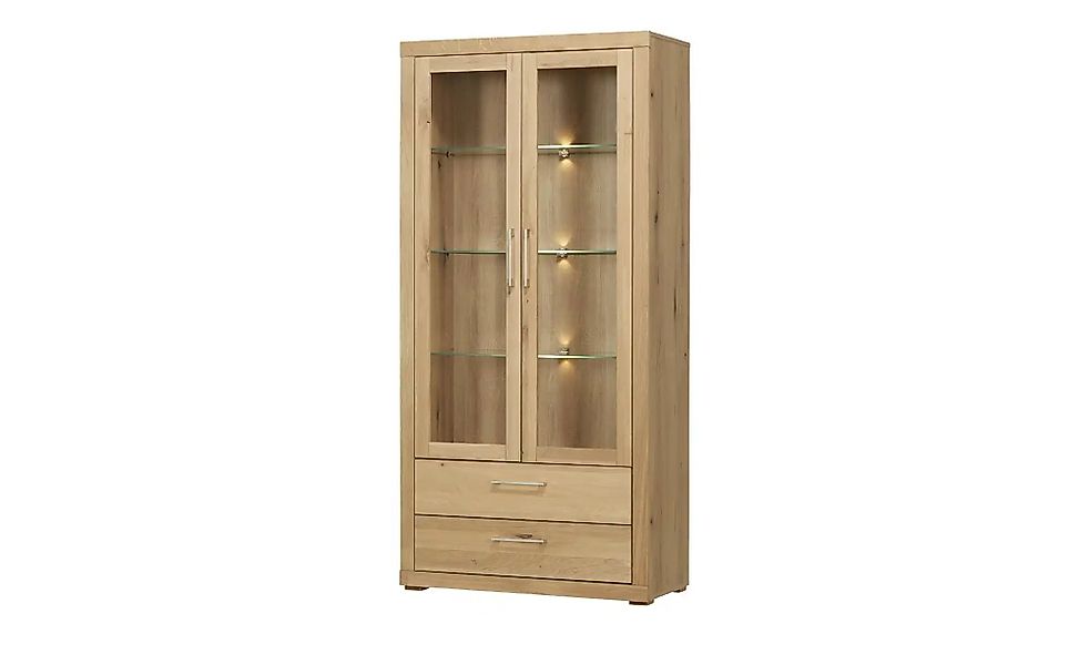 smart Vitrine  Oslo ¦ holzfarben ¦ Maße (cm): B: 91 H: 189 T: 42.0 Schränke günstig online kaufen