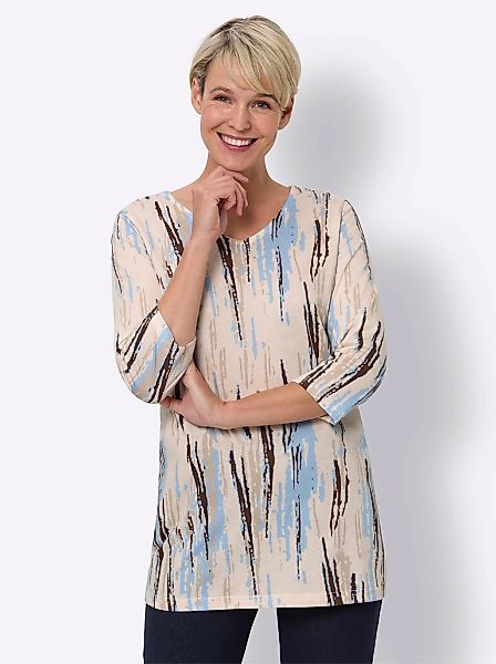 Classic Basics 3/4-Arm-Shirt "Longshirt" 1 Stk. tlg. günstig online kaufen
