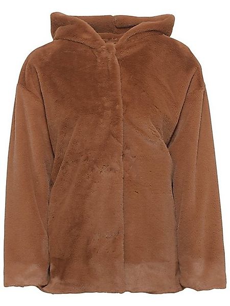 Freshlions Fellimitatjacke Jacke 'Madita' M/L braun günstig online kaufen