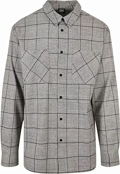 URBAN CLASSICS Langarmhemd Urban Classics Herren Long Oversized Checked Gre günstig online kaufen