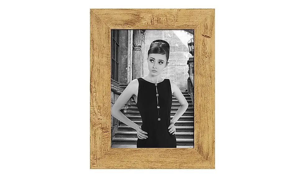Bilderrahmen 13x18 cm  Hollywood ¦ holzfarben ¦ Massivholz,Holz ¦ Maße (cm) günstig online kaufen