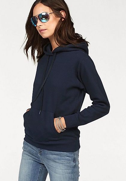 Fruit of the Loom Kapuzensweatshirt Classic hooded Sweat Lady-Fit mit Kängu günstig online kaufen