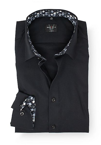 MARVELIS Businesshemd Body Fit enge, taillierte Schnittführung günstig online kaufen