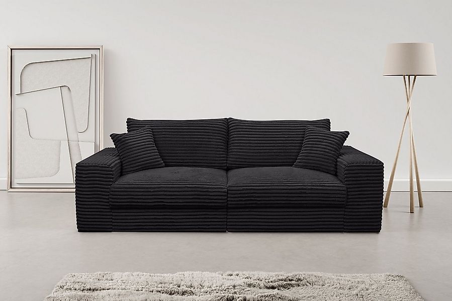 WERK2 Big-Sofa Rozzana mit viel Platz und aktuellen Bezugsvarianten, mit lo günstig online kaufen