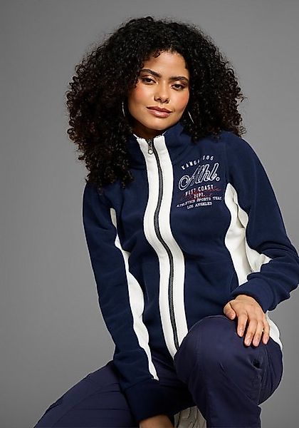 KangaROOS Fleecejacke für kalte Tage, schnelltrocknend, wärmend, figurbeton günstig online kaufen