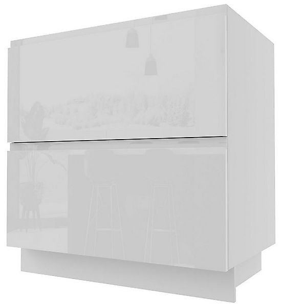 Feldmann-Wohnen Unterschrank Florence (Florence, 1-St) 80cm Front- & Korpus günstig online kaufen