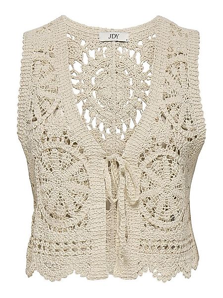 ONLY T-Shirt JDYVIC S/L V-NECK TIE VEST KNT günstig online kaufen