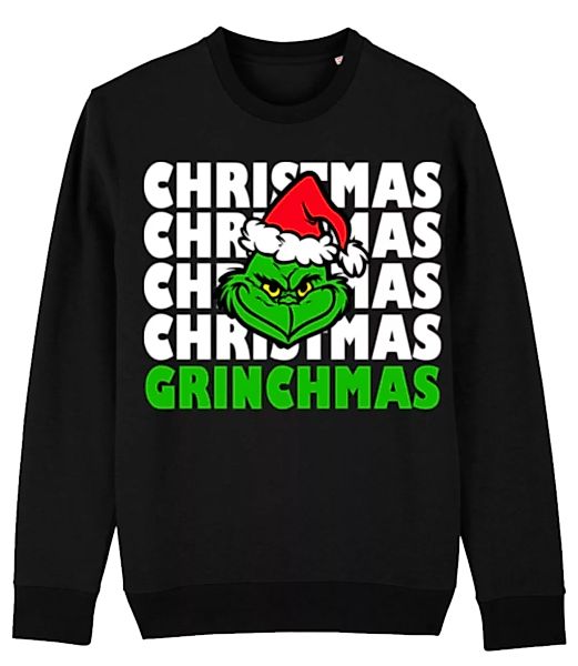 Christmas Grinchmas · Unisex Bio Pullover Stanley Stella 2.0 günstig online kaufen