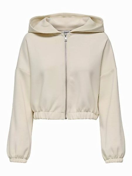 ONLY Sweatjacke ONLSCARLETT LS ELASTIC ZIP HOOD SWT NOOS günstig online kaufen