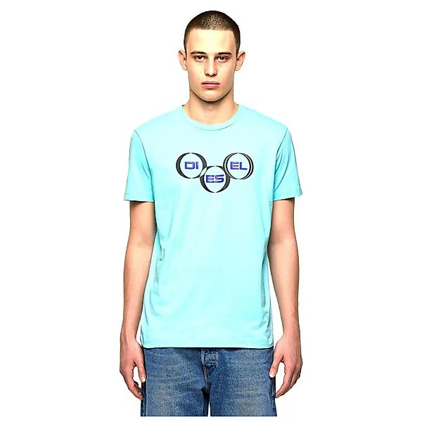 Diesel Diegos K39 Kurzärmeliges T-shirt L Aqua Sky günstig online kaufen