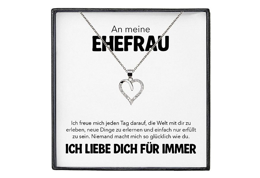 22Feels Schmuckset Hochzeitstag Geschenk Ehefrau Ich Liebe Dich Kette Herz günstig online kaufen