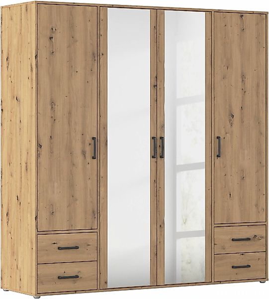 rauch Drehtürenschrank "Kleiderschrank Schrank Garderobe Wäscheschrank VOYA günstig online kaufen