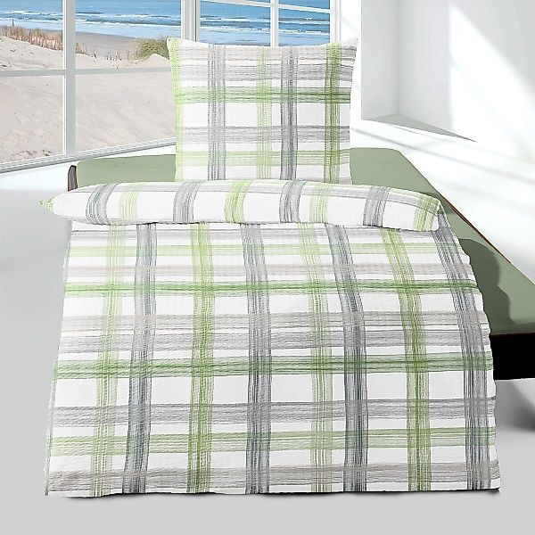 TRAUMSCHLAF Bettwäsche Bari, Seersucker, 2 teilig, bügelfreie Seersucker Qu günstig online kaufen