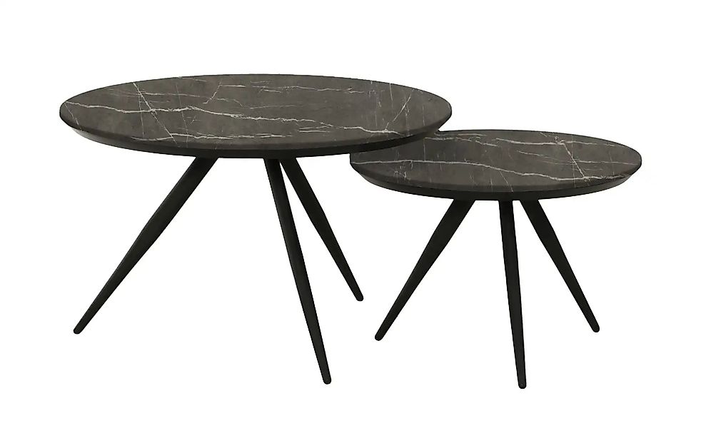 uno Couchtisch 2er Set  Hayley ¦ grau ¦ Maße (cm): H: 45  Ø: 75 Tische > Co günstig online kaufen