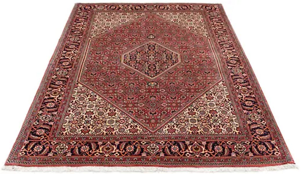 morgenland Wollteppich »Bidjar - Zanjan Medaillon Rosso 208 x 139 cm«, rech günstig online kaufen