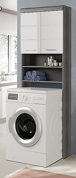 Inn.Furn Waschmaschinenumbauschrank Shawn (Waschmaschinenschrank weiß und g günstig online kaufen