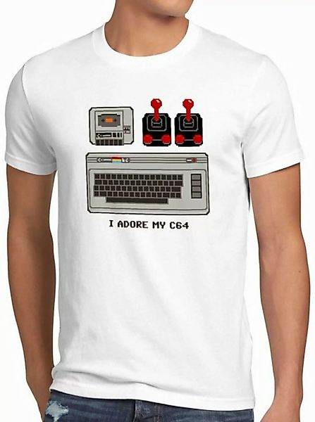 style3 T-Shirt I Adore My C64 heimcomputer commodore classic 64 günstig online kaufen