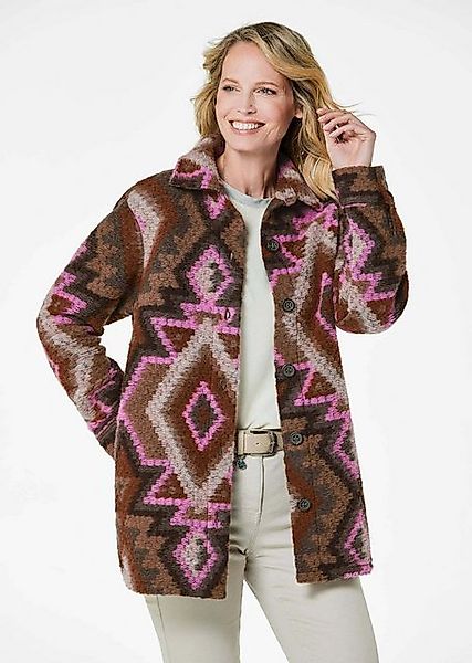 GOLDNER Wolljacke Kurzgröße: Hemdjacke Manschetten günstig online kaufen
