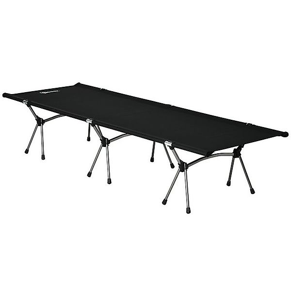 MC Star Feldbett Campingbett klappbar Aluminium höhenverstellbar Schwarz (1 günstig online kaufen