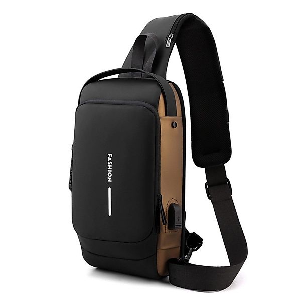 Blusmart Umhängetasche Wasserdichte Unisex-Brusttasche/Umhängetasche (Mit U günstig online kaufen