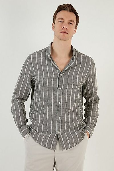 Buratti Langarmhemd Slim Fit (1-tlg) günstig online kaufen