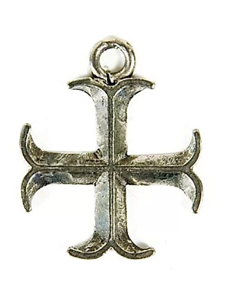 Adelia´s Amulett "Amulett Anhänger Tempelritter Das Kreuz", Eingekerbtes Ta günstig online kaufen