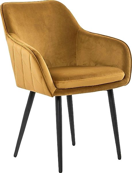 SalesFever Armlehnstuhl "Komfortabler Esszimmerstuhl mit Stil" () mit Diama günstig online kaufen