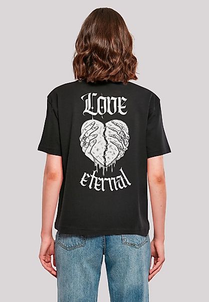 F4NT4STIC T-Shirt "Love Eternal Herz in Händen", Premium Y2K Streetwear günstig online kaufen
