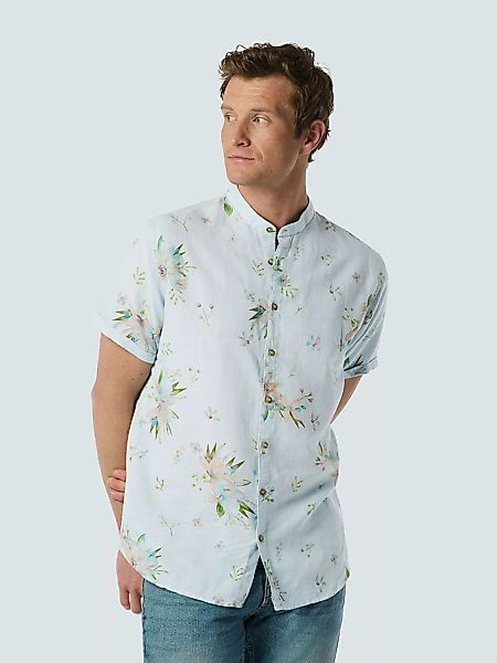 NO EXCESS Kurzarmhemd, mit Allover-Blumen-Muster günstig online kaufen