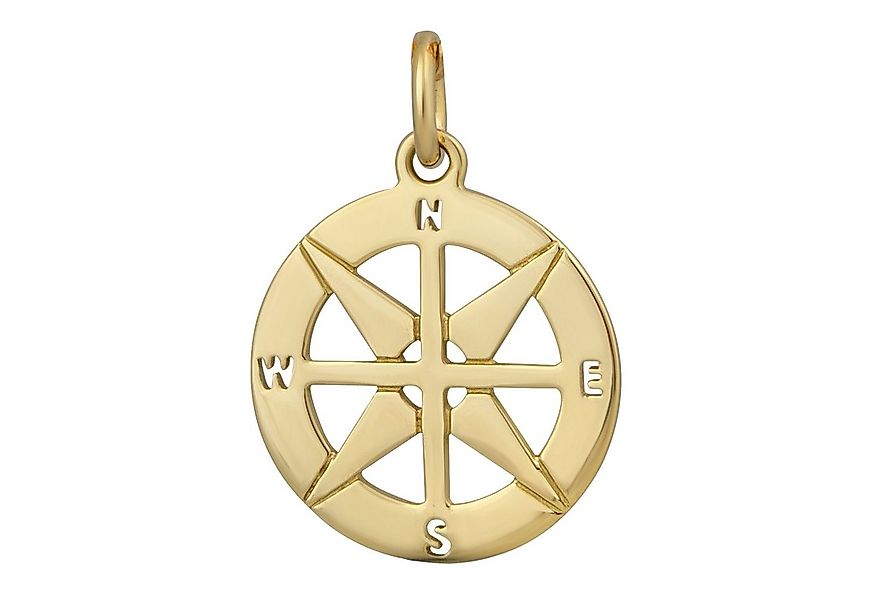 Orolino Kettenanhänger Gold 375 mit Kompass-Motiv günstig online kaufen