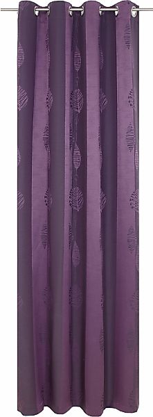 Wirth Vorhang "ILSENBURG" Ösen 1 Stk. tlg. günstig online kaufen