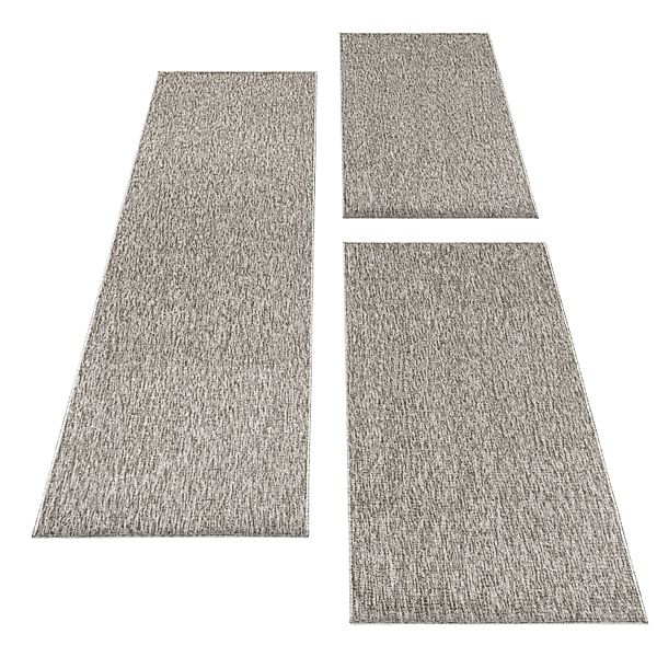 SIMPEX24 Kurzflor-Bettumrandung Unicolor - Einfarbig, Höhe günstig online kaufen