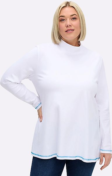 Sheego Rollkragenshirt "Rollkragen-Shirt" 1 Stk. günstig online kaufen
