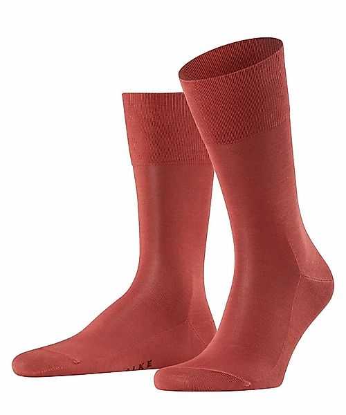 FALKE Tiago Herren Socken, 43-44, Rot, Uni, Baumwolle, 14662-821405 günstig online kaufen