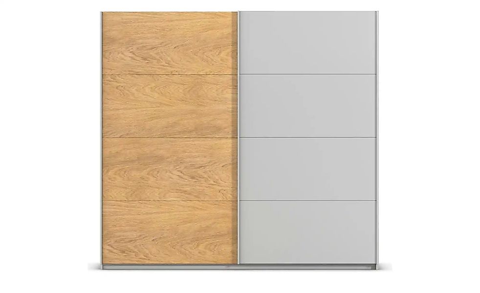 Schwebetürenschrank 2 türig Malva Extra ¦ grau ¦ Maße (cm): B: 226 H: 210 S günstig online kaufen