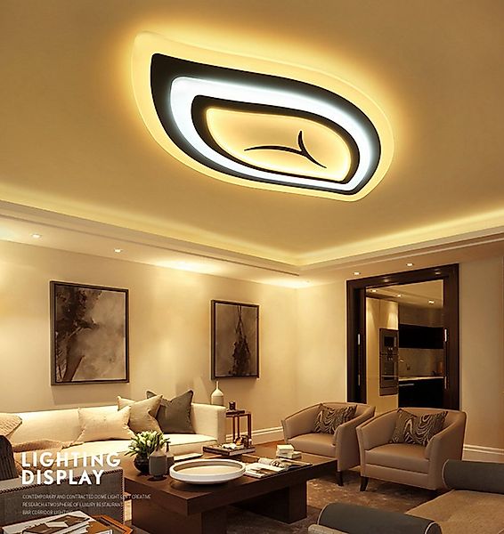 Woward LED Deckenleuchte dimmbar LED Deckenleuchte Smart WIFI Alexa/Google/ günstig online kaufen