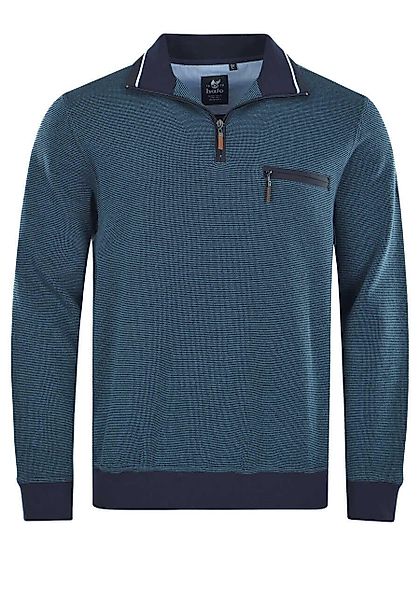 Hajo Sweatshirt 26222 in Pfauenaugeoptik günstig online kaufen